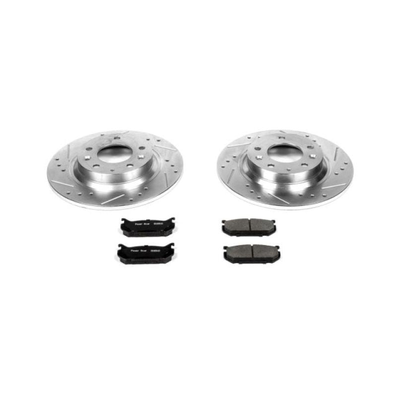Power Stop 98-02 Mazda 626 Rear Z23 Evolution Sport Brake Kit PowerStop