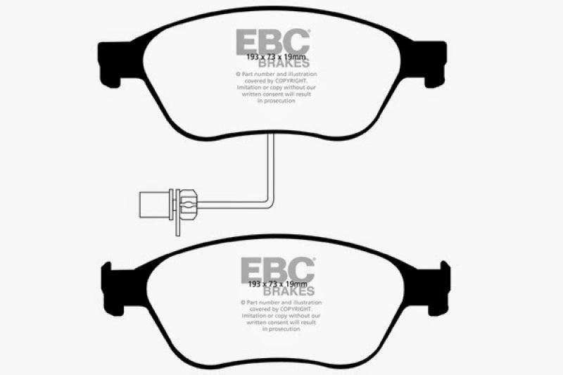 EBC Ultimax2 Front Brake Pads - UD1024 EBC