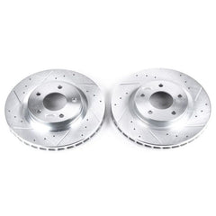 Power Stop 11-14 Chrysler 200 Front Evolution Drilled & Slotted Rotors - Pair