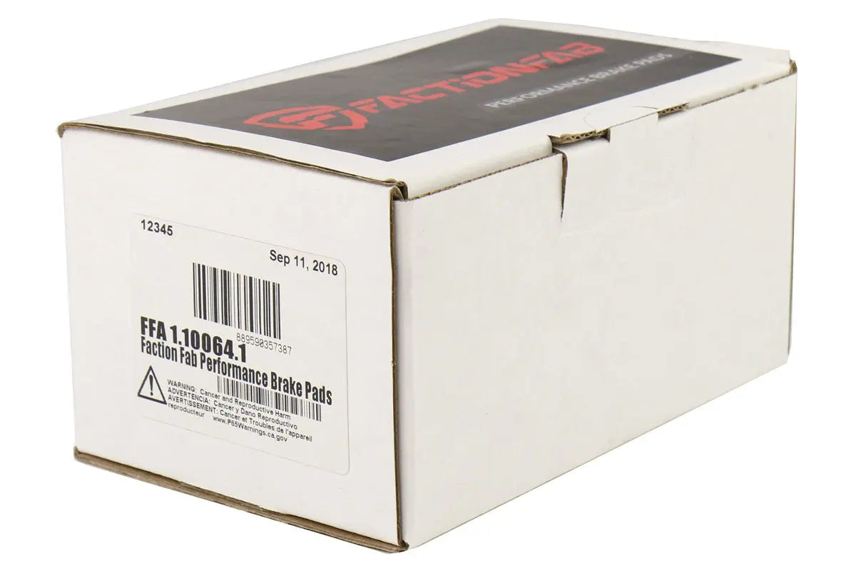 FactionFab F-Spec Rear Brake Pads Subaru WRX 2003-2005