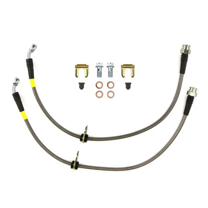 FactionFab Rear Stainless Steel Brake Lines Subaru WRX 2008-2018