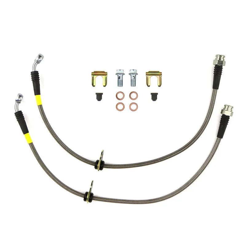 FactionFab Front Stainless Steel Brake Lines Subaru STI 2004-2007 / WRX 2002-2007