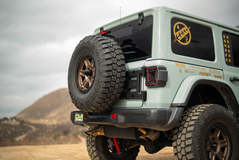 DV8 Offroad 18-25 Jeep Wrangler JL Spare Tire Carrier