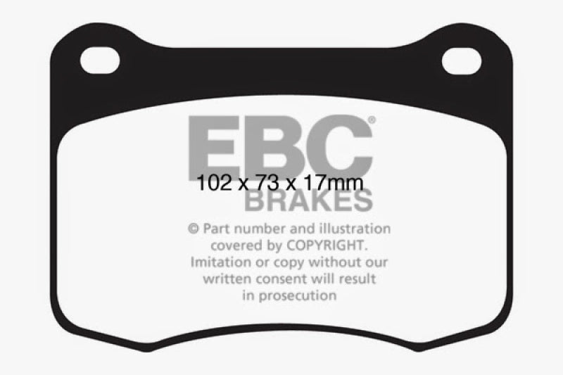 EBC BlueStuff Rear Brake Pads - DP51820NDX EBC