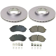 Load image into Gallery viewer, Power Stop 22-23 Ford E-Transit Front Z17 Coated Brake Kit