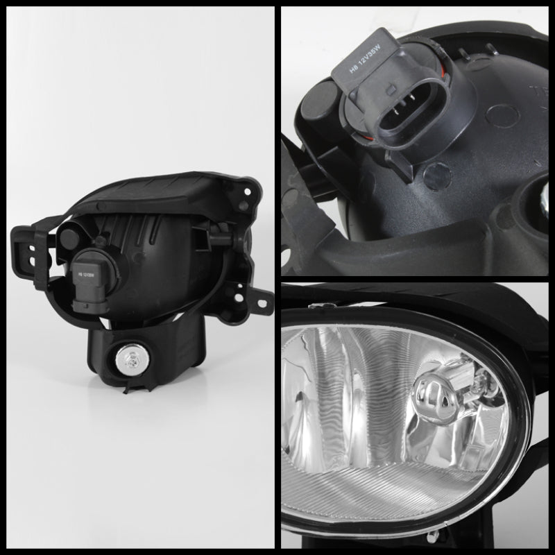 Spyder Acura TL 07-08 OEM Fog Lights wo/Switch Clear FL-ATL08-C SPYDER