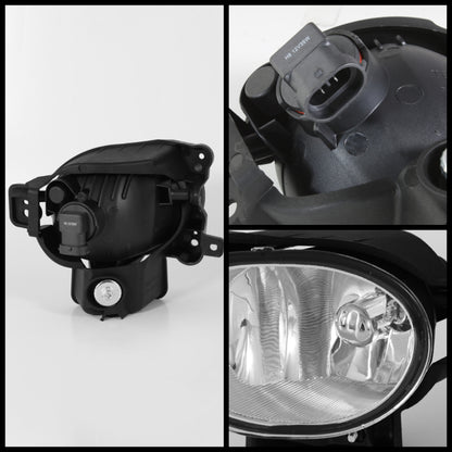 Spyder Acura TL 07-08 OEM Fog Lights wo/Switch Clear FL-ATL08-C SPYDER