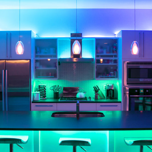 XKGlow 8x12" Tubes Million Color XKchrome Smartphone App Controlled Home Indoor & Outdoor LED Light Kit - Part XK-HOME-T-STA