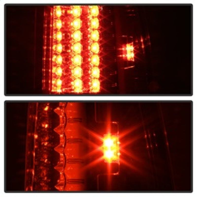 Spyder Ford F150 Styleside 97-03/F250 Version 2 LED Tail Lights Red Clear ALT-YD-FF15097-LED-G2-RC SPYDER