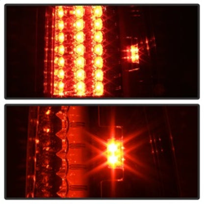 Spyder Ford F150 Styleside 97-03/F250 Version 2 LED Tail Lights Red Clear ALT-YD-FF15097-LED-G2-RC SPYDER