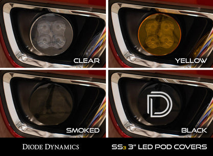 Diode Dynamics SS3 LED Pod Cover Standard Black