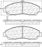 StopTech Street Disc Brake Pads - 305.13780