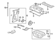 Load image into Gallery viewer, Genuine OEM Honda Gasket Cylinder Head Cover (12341-RTA-000) X1