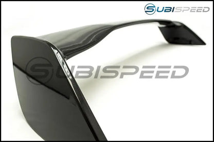 OLM STI Style Paint Matched Spoiler - Dark Gray Metallic Asphalt - 2015-2021 Subaru WRX / STI
