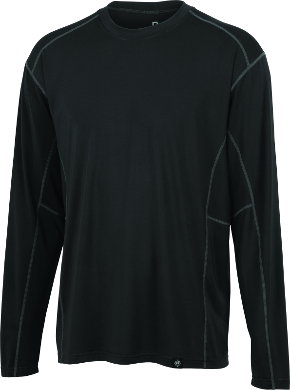 FIRSTGEAR 527587 lightweight long sleeve base layer shirt medium dark grey