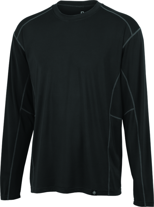 FIRSTGEAR 527587 lightweight long sleeve base layer shirt medium dark grey