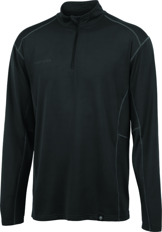 FIRSTGEAR 527599 midweight long sleeve base layer shirt medium dark grey
