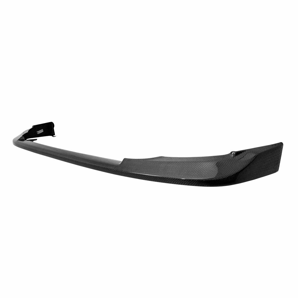 Seibon OEM-style carbon fiber front lip for 2008-2015 Mitsubishi Lancer EVO X - FL0809MITEVOX-OE