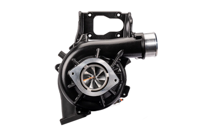 Fleece Cheetah 63mm turbocharger for 2017-2023 Chevy Silverado and GMC Sierra 2500HD and 3500HD 6.6L L5P Duramax trucks
