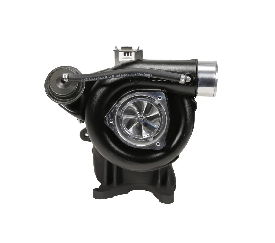 Fleece Cheetah 63mm turbocharger for 2001-2004 Chevy Silverado and GMC Sierra HD LB7 Duramax trucks