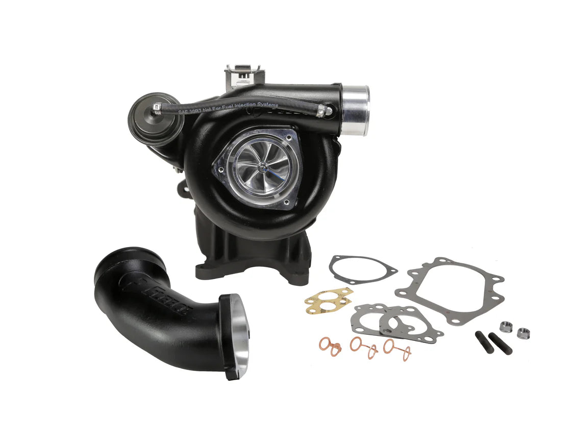 Fleece Cheetah 63mm turbocharger for 2001-2004 Chevy Silverado and GMC Sierra HD LB7 Duramax trucks