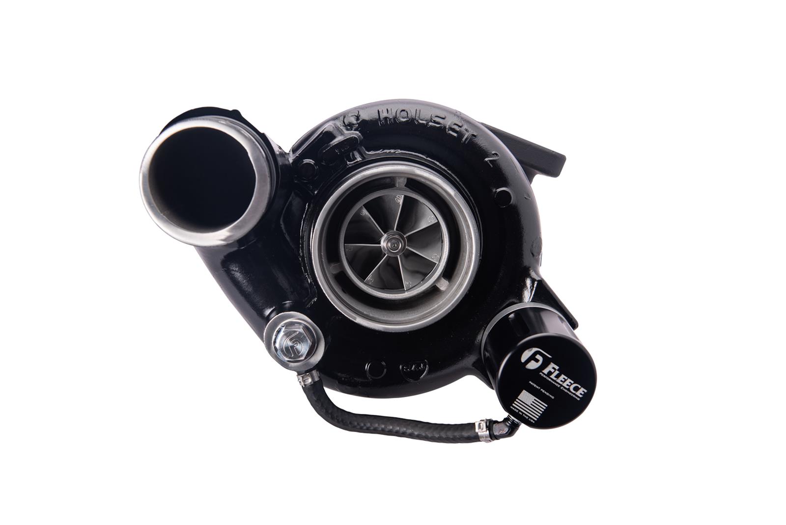 Fleece Cheetah 63mm turbocharger for 2003-2004 Dodge Ram 2500 and 3500 5.9L Cummins trucks
