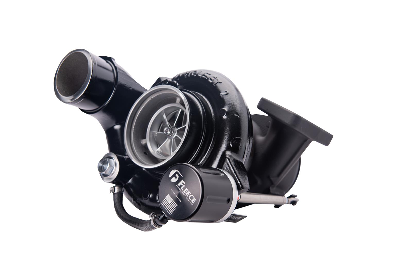 Fleece Cheetah 63mm turbocharger for 2003-2004 Dodge Ram 2500 and 3500 5.9L Cummins trucks