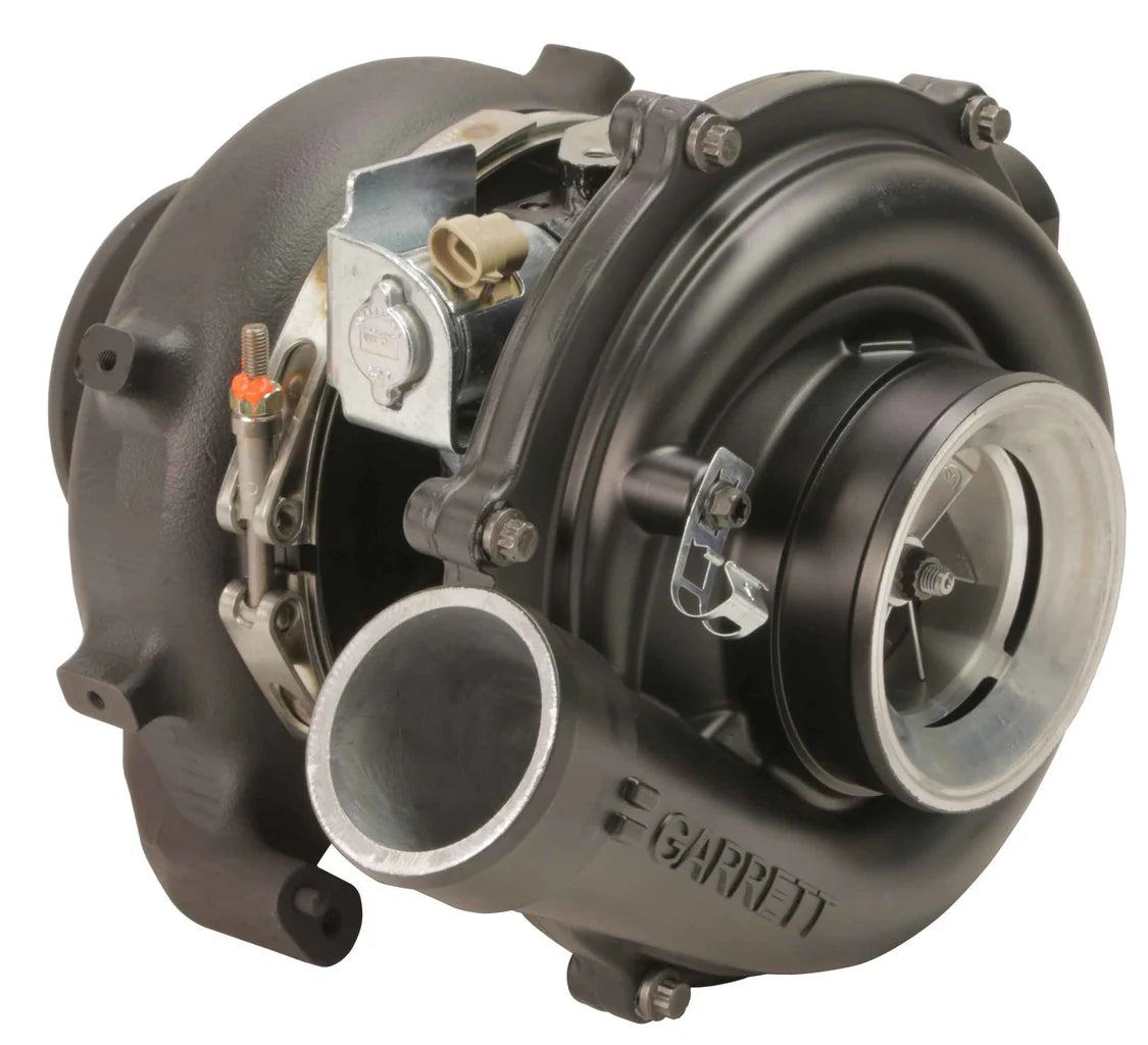 Fleece Cheetah 63mm VNT turbocharger for 2003-2004 Ford F-250, F-350, and F-450 6.0L Power Stroke trucks