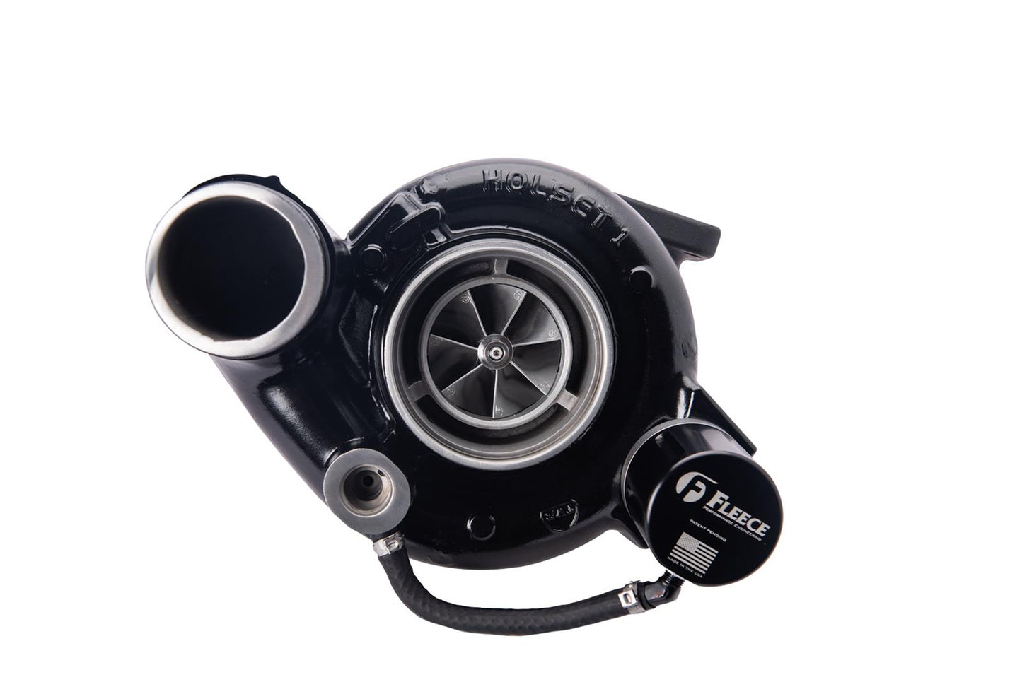 Fleece Cheetah 63mm turbocharger for 2004.5-2007 Dodge Ram 2500 and 3500 5.9L Cummins trucks