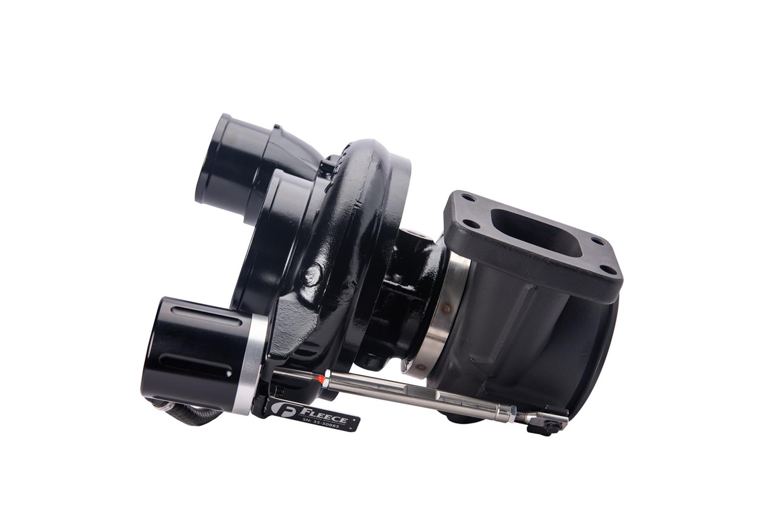 Fleece Cheetah 63mm turbocharger for 2004.5-2007 Dodge Ram 2500 and 3500 5.9L Cummins trucks