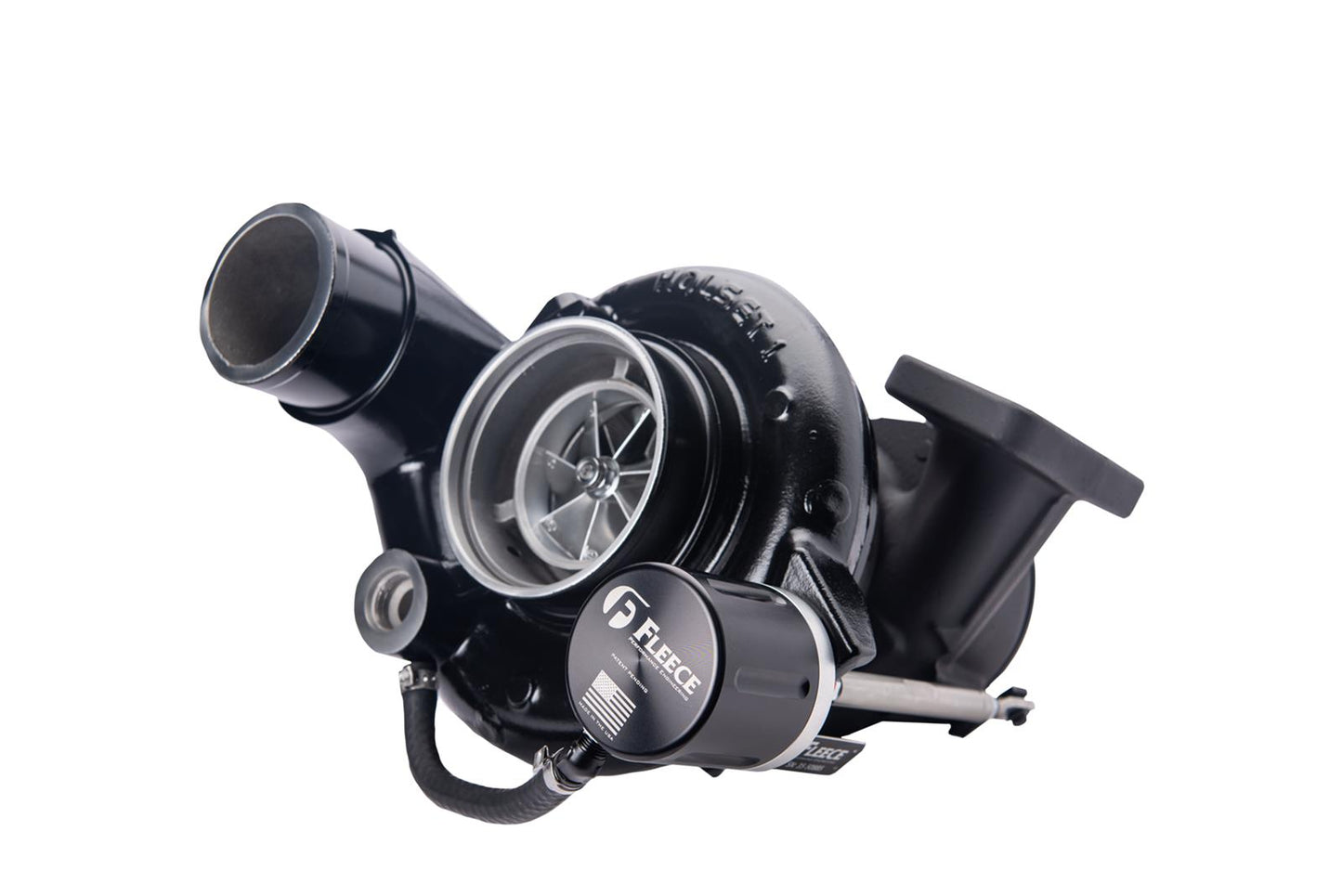 Fleece Cheetah 63mm turbocharger for 2004.5-2007 Dodge Ram 2500 and 3500 5.9L Cummins trucks