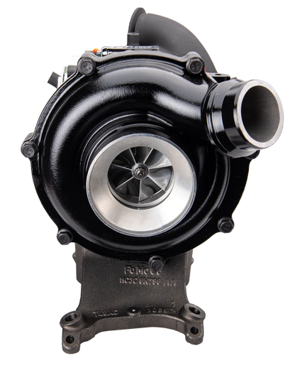 Fleece Cheetah 63mm turbocharger for 2015-2018 Ford F-250, F-350, and F-450 6.7L Power Stroke trucks