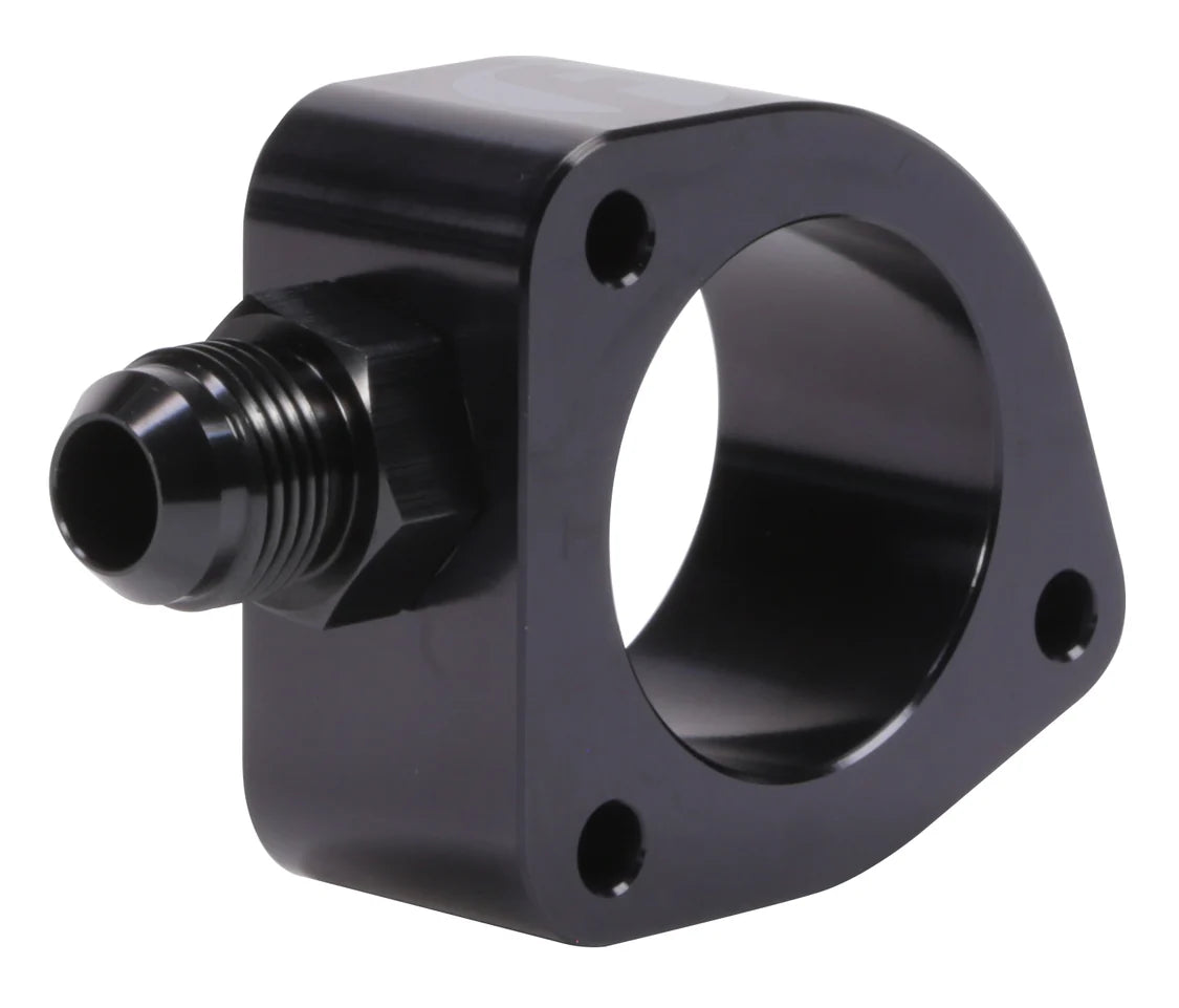 Fleece coolant bypass kit with stainless steel braided line for 1998.5-2002 Dodge Ram 2500 and 3500 5.9L VP Cummins trucks