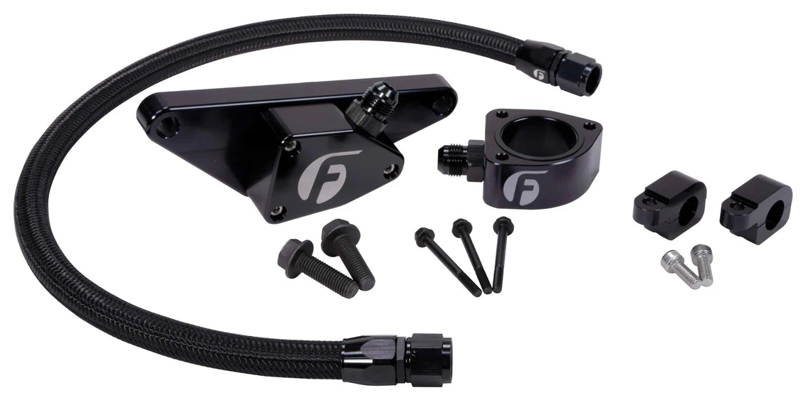 Fleece coolant bypass kit for 2003-2007 Dodge Ram 2500 and 3500 5.9L Cummins manual transmission trucks