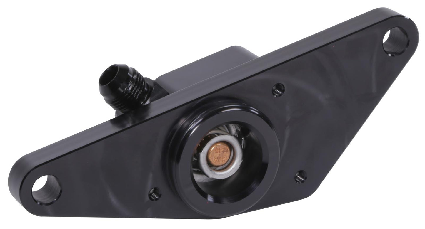 Fleece coolant bypass kit with stainless steel braided line for 2006-2007 Dodge Ram 2500 and 3500 5.9L Cummins automatic trucks