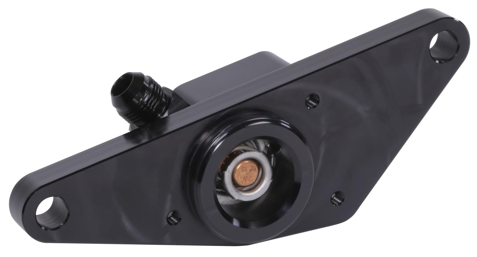 Fleece coolant bypass kit with stainless steel braided line for 2006-2007 Dodge Ram 2500 and 3500 5.9L Cummins automatic trucks