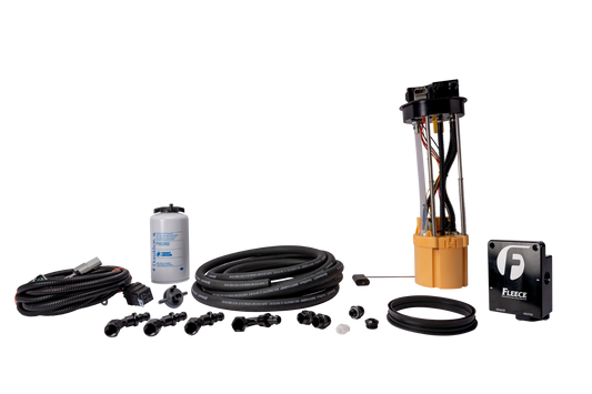 Fleece PowerFlo fuel system upgrade kit for 1998.5-2002 Dodge Ram 2500 and 3500 Cummins trucks