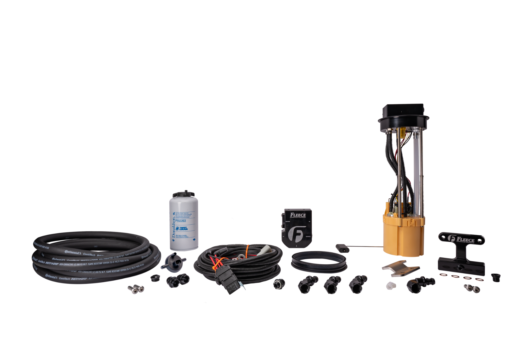 Fleece PowerFlo fuel system upgrade kit for 2003-2004.5 Dodge Ram 2500 and 3500 Cummins trucks