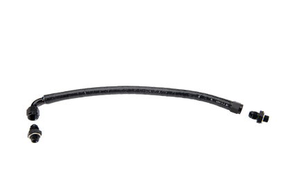 Fleece turbo oil feed line for 1991-2018 Dodge Ram Cummins trucks with stock Holset or Fleece Cheetah turbocharger
