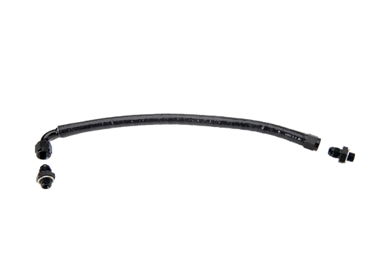 Fleece turbo oil feed line for 1991-2018 Dodge Ram Cummins trucks with stock Holset or Fleece Cheetah turbocharger