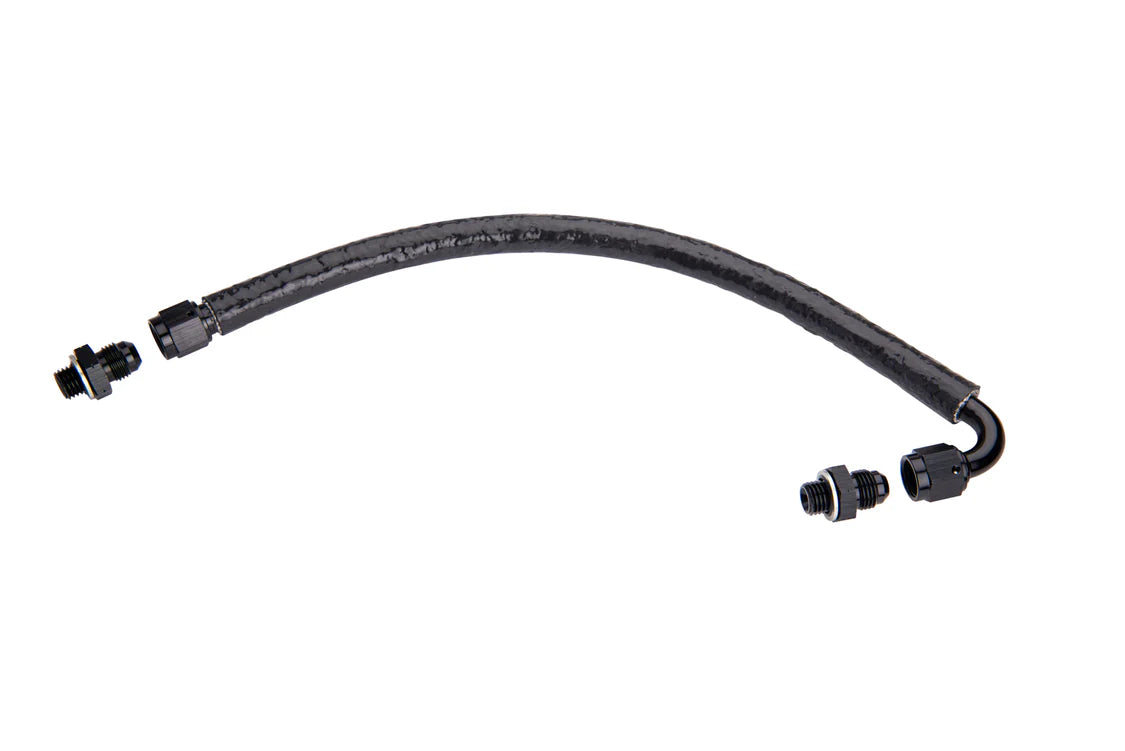 Fleece turbo oil feed line for 2019-2024 Ram 2500 and 3500 6.7L Cummins trucks