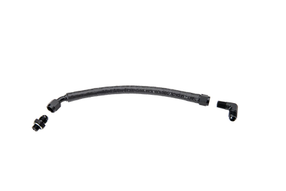 Fleece turbo oil feed line for 2003-2018 Dodge Ram and Ram 2500 and 3500 Cummins trucks with S300 or S400 turbochargers
