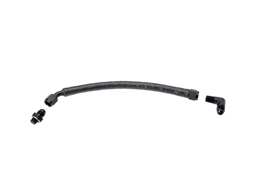 Fleece turbo oil feed line for 2003-2018 Dodge Ram and Ram 2500 and 3500 Cummins trucks with S300 or S400 turbochargers