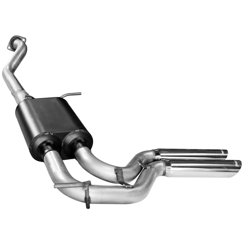 Flowmaster American Thunder 17395 cat-back exhaust for 1999-2007 Silverado and Sierra 1500 with dual polished side-exit tips