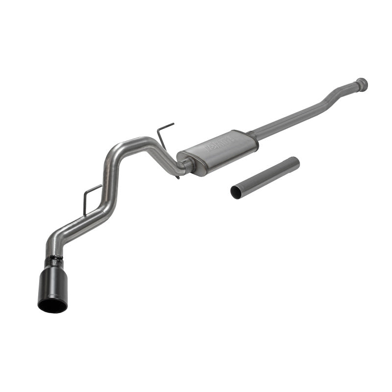 Flowmaster Flow FX 718115 3-inch cat-back exhaust for 2021-2026 Ford F-150 with black side-exit tip