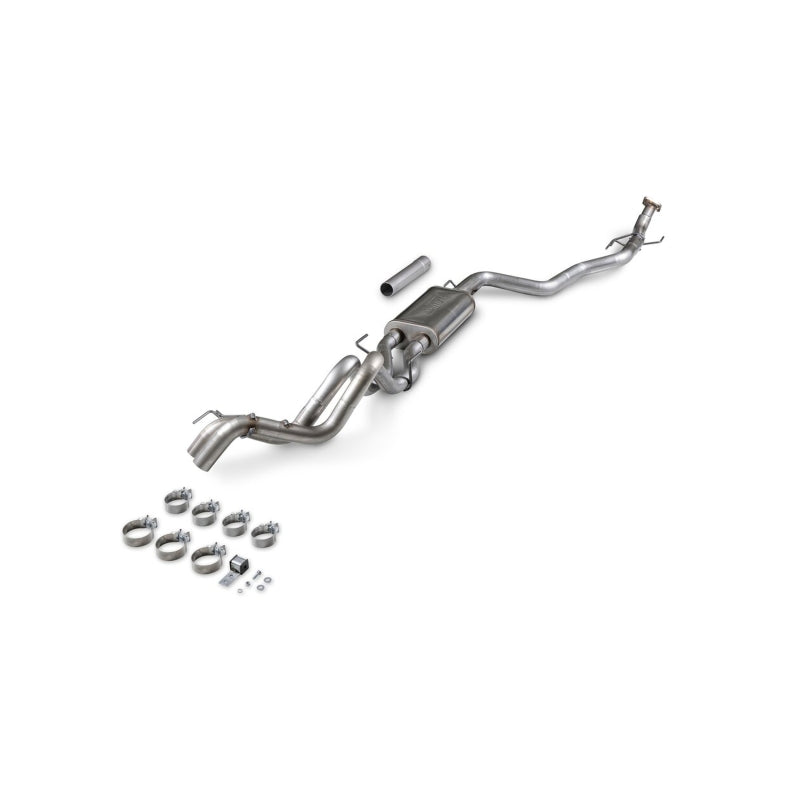 Flowmaster Flow FX 718179 high clearance cat-back exhaust for 2024-2026 Toyota Tacoma 2.4L with dual turndown exits
