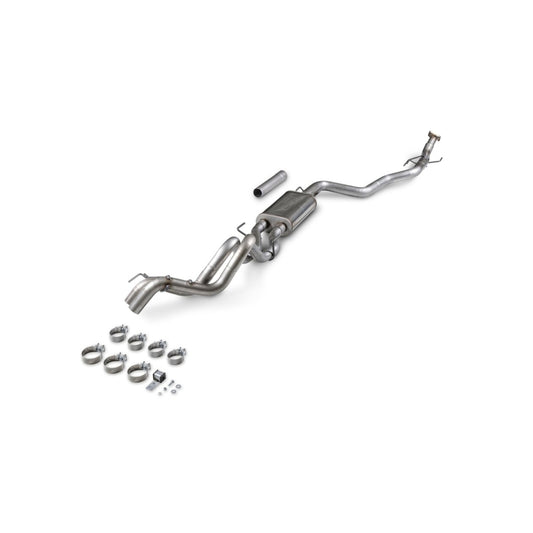 Flowmaster Flow FX 718179 high clearance cat-back exhaust for 2024-2026 Toyota Tacoma 2.4L with dual turndown exits