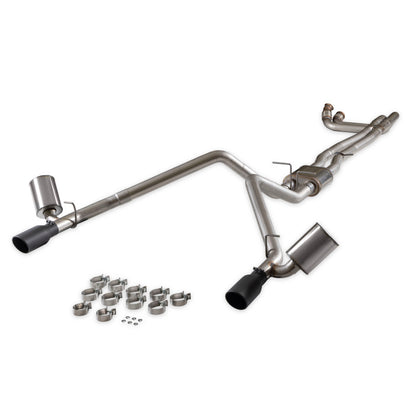 Flowmaster Flow FX 718198 true dual cat-back exhaust for 2025-2026 Ram 1500 3.0L with dual black tips