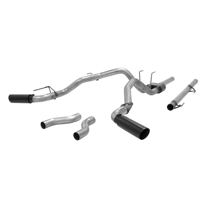 Flowmaster Outlaw 817690 cat-back exhaust for 2009-2024 Dodge and Ram 1500 Classic with Super 10 muffler and dual black tips