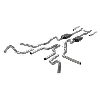 Flowmaster American Thunder 817938 2.5-inch stainless exhaust for 1967-1972 Ford F-100 F-250 and F-350 V8 trucks